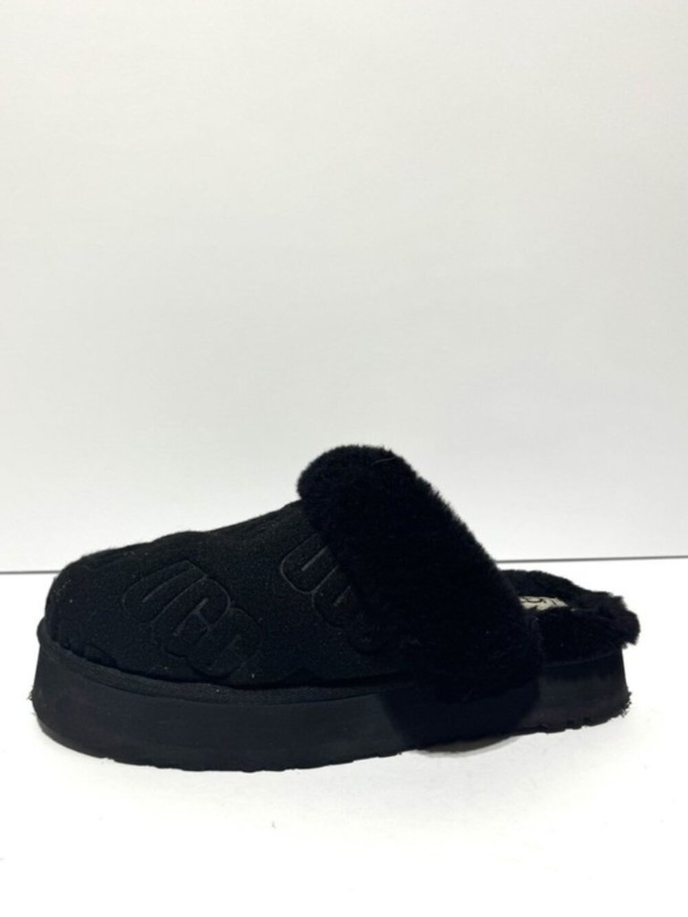 UGG Womens Disquette Slippers Black Size 9 M